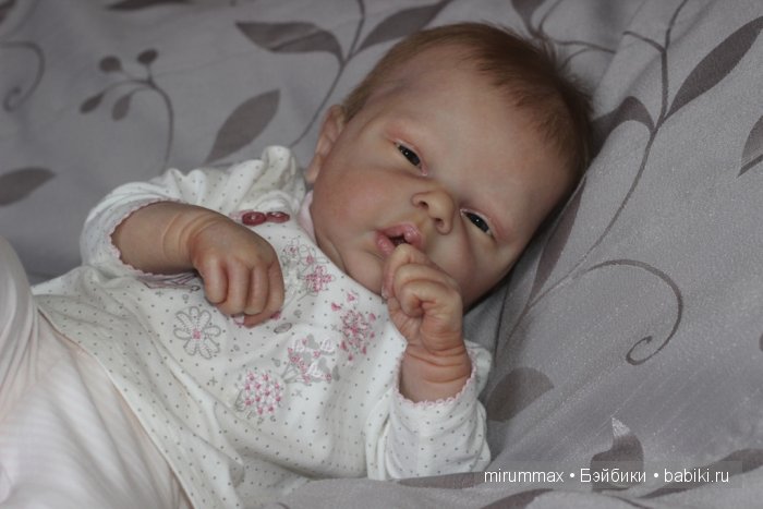 Нюшка-пампушка. Кукла реборн Наталии Размысловой