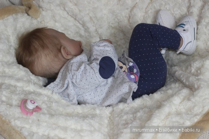 Нюшка-пампушка. Кукла реборн Наталии Размысловой