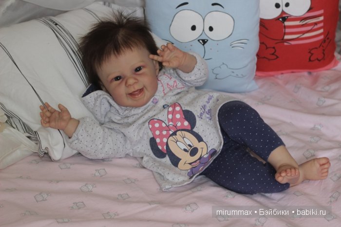 Улыбашка Mazie. Куклы реборн Наталии Размысловой