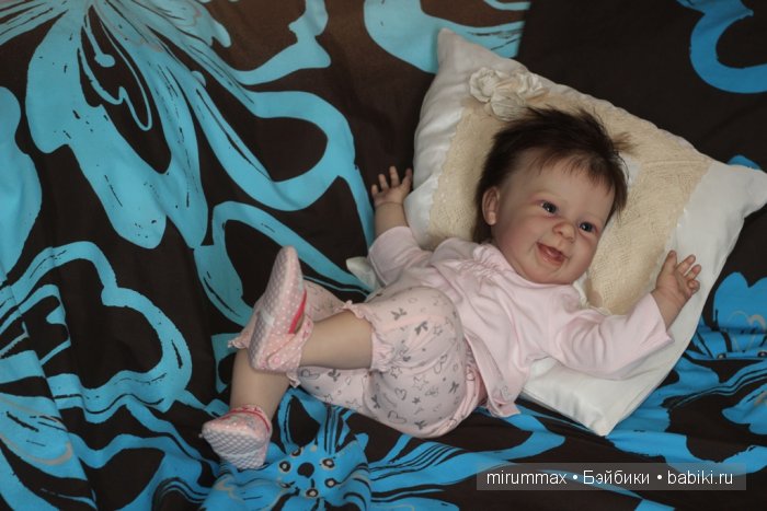 Улыбашка Mazie. Куклы реборн Наталии Размысловой