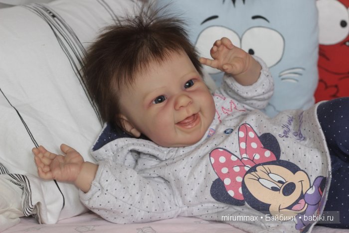 Улыбашка Mazie. Куклы реборн Наталии Размысловой