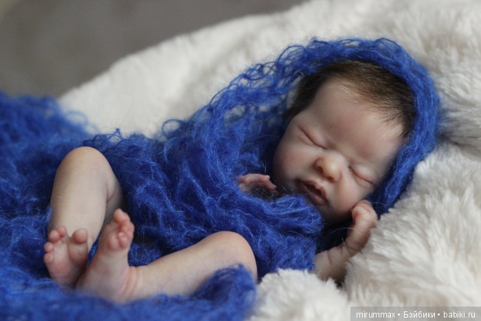 Кнопочка Mini baby Wee Patience. куклы реборн Наталии Размысловой