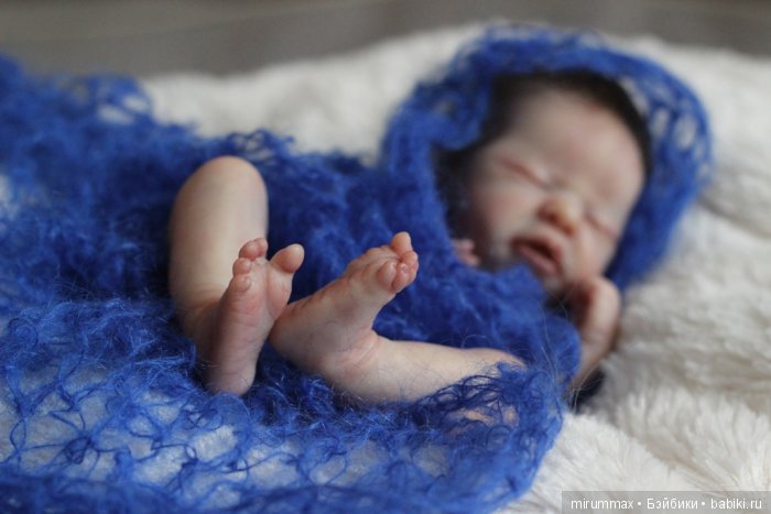 Кнопочка Mini baby Wee Patience. куклы реборн Наталии Размысловой