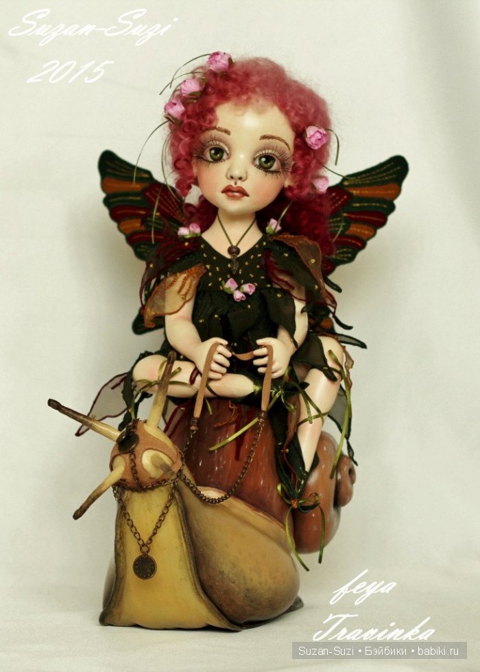 Фея Травинка на улитке √2 (фото 7)