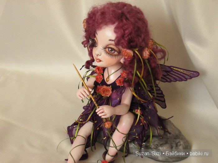 Фея Вайлет. Создана на заказ по желанию заказчицы (фото 3)