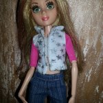 Красавица-блондинка с зелеными глазами