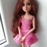 Нежная рыжуля с зелено-карими очами