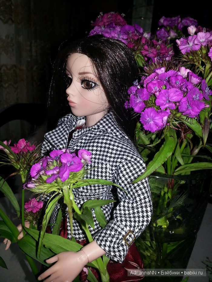 Девушка с цветами — Фэшн (фото 9)