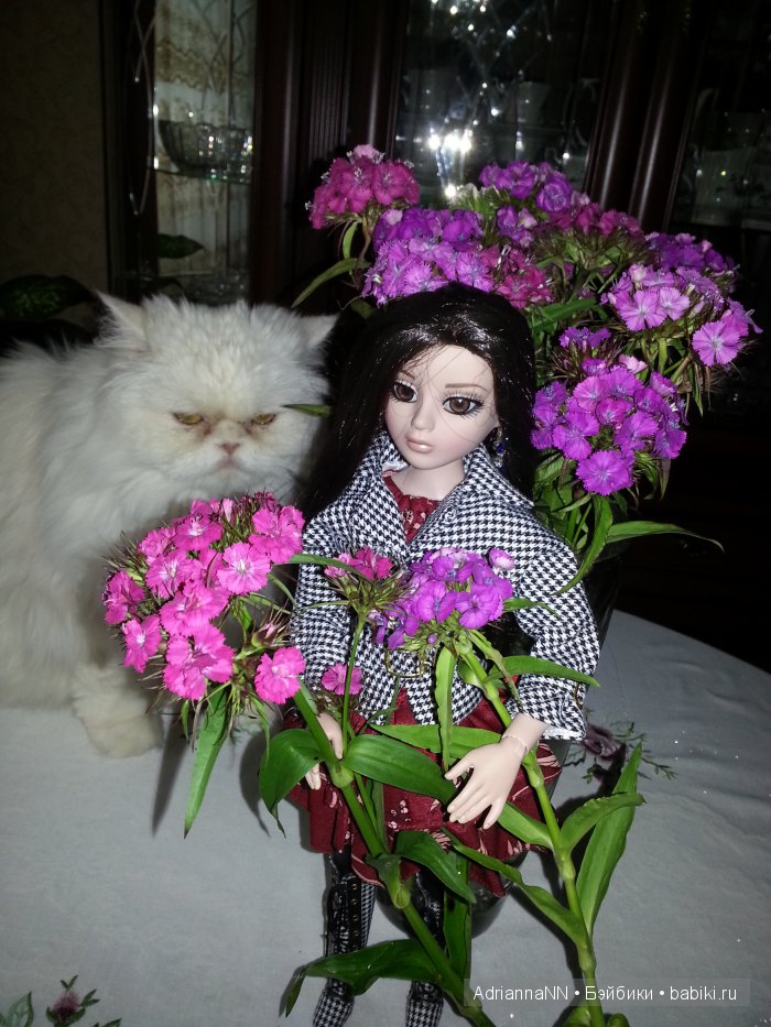 Девушка с цветами — Фэшн (фото 7)