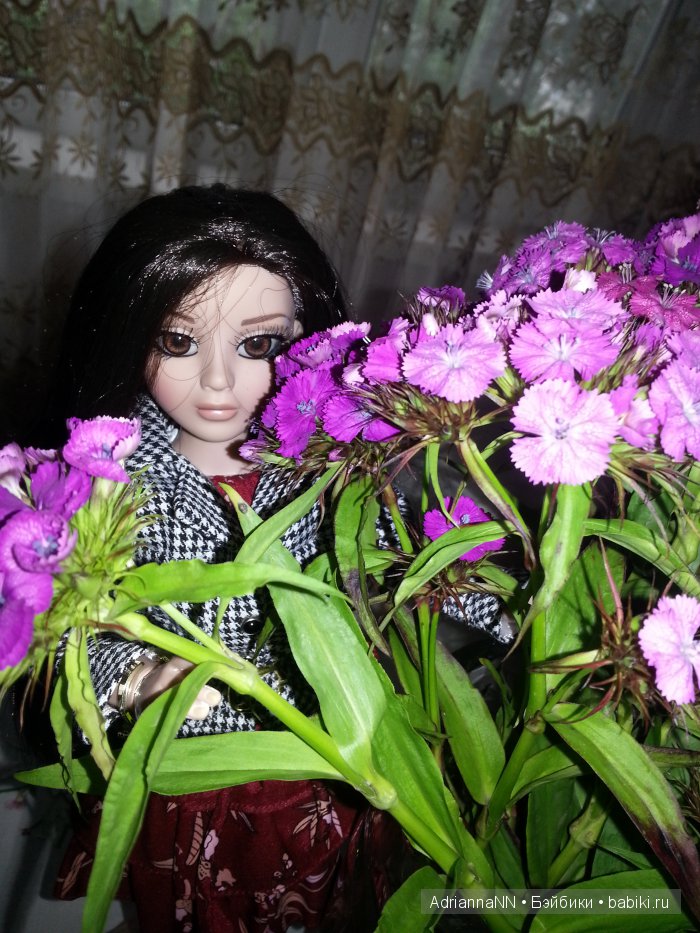 Девушка с цветами — Фэшн (фото 5)