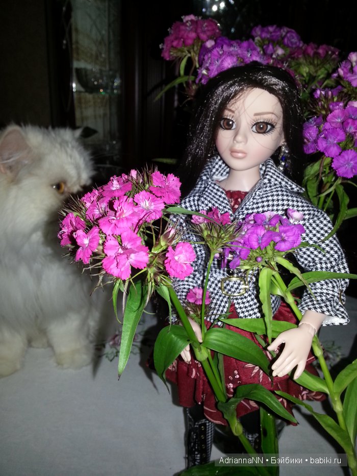 Девушка с цветами — Фэшн (фото 6)