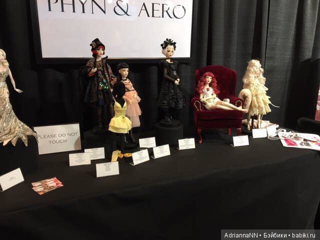Новые куклы Роберта Тоннера с выставки в Нью-Йорке 18-21 февраля 2017г