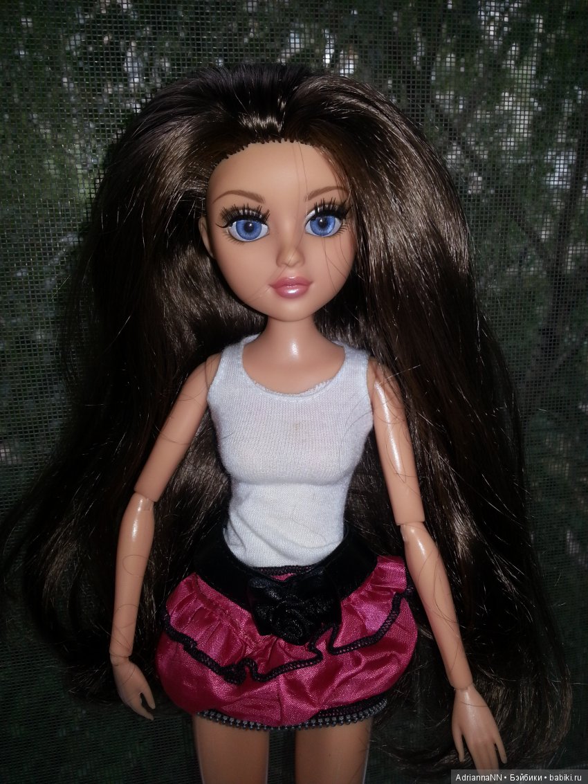 Красавица с голубыми глазами - брюнетка Мокси Тинз (Лея ООАК) | Бэйбики Красавица с голубыми глазами - брюнетка Мокси Тинз (Лея ООАК) (фото 2)