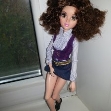 Кудряшка... Тристен. Или первый опыт завивки волос кукле Мокси Тинз.