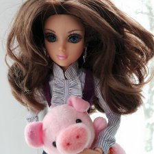 Моя Виктория. ООАК Мокси Тинз Тристен 2 волны