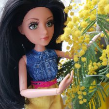 С весной! Фотосессия Лея ООАК Мокси Тинз