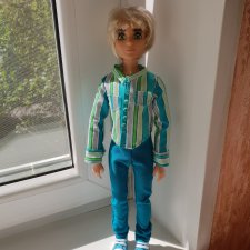 Одеваем Гевина)) Мои пошивушки на кукломальчика Мокси Тинз