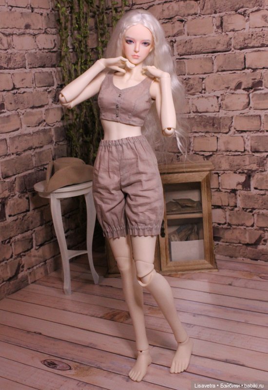 Позирование с Gem of Doll 1/4 Windsor Girl