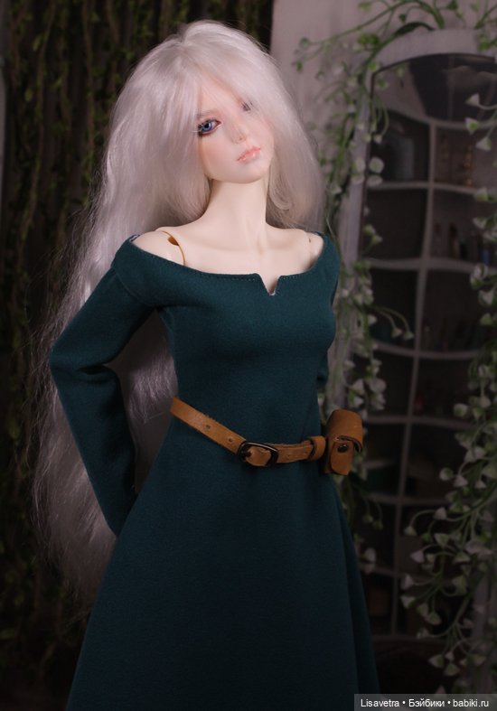 То же платье — Гибридизация кукол BJD (БЖД): пересадка головы (фото 4)