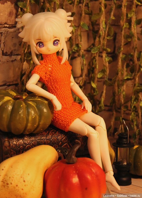 Ещё оранжевое — Гибриды шарнирных кукол (не БЖД): подбор тела (фото 4)