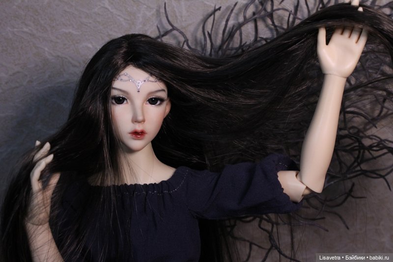 Девушка-Ночь | Бэйбики Девушка-Ночь — Куклы Souldoll (Соулдолл): BJD (БЖД) (фото 3)