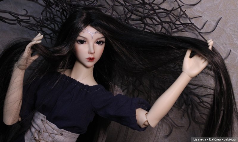 Девушка-Ночь | Бэйбики Девушка-Ночь — Куклы Souldoll (Соулдолл): BJD (БЖД) (фото 4)