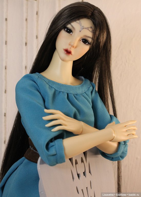 Голубое платье — Куклы Souldoll (Соулдолл): BJD (БЖД)