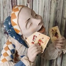 Авторская кукла "Джокер"