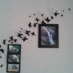 Декор квартиры. Бабочки