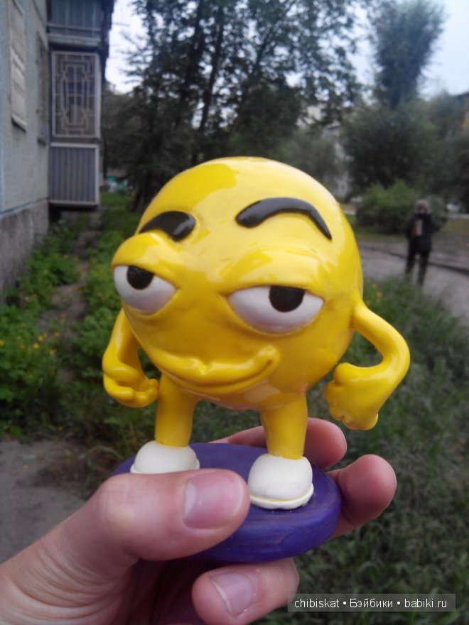 Смайлик, авторская игрушка (фото 5)