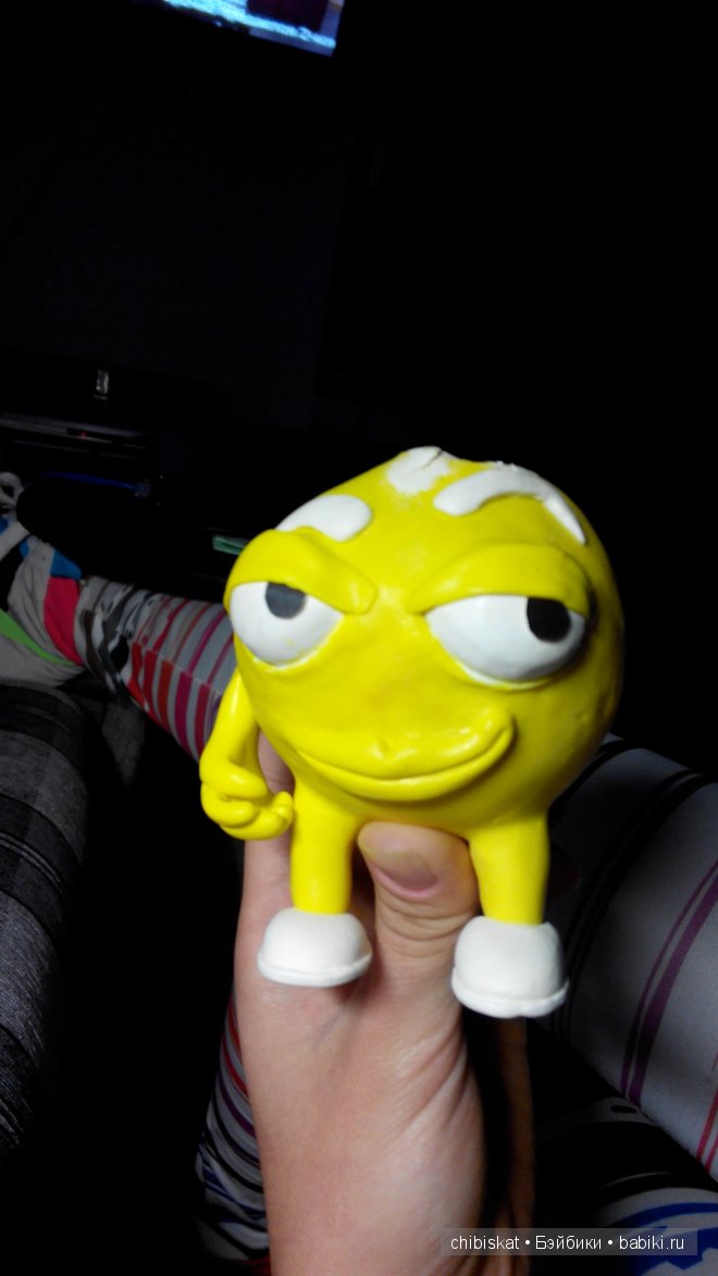 Смайлик, авторская игрушка (фото 3)