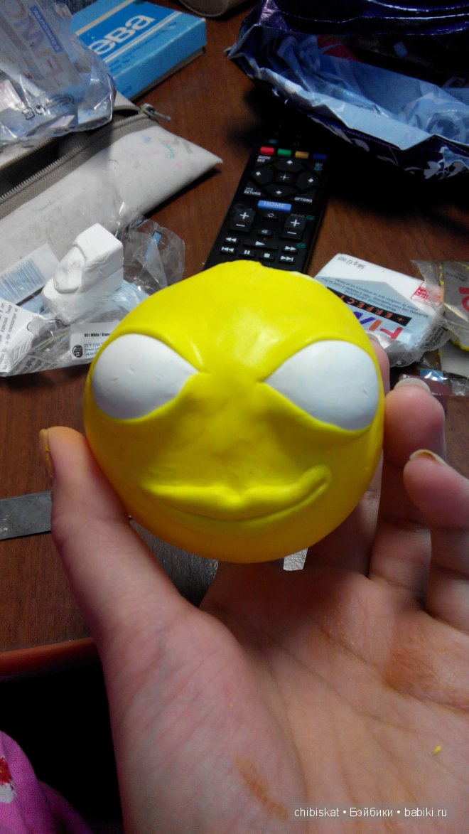 Смайлик, авторская игрушка
