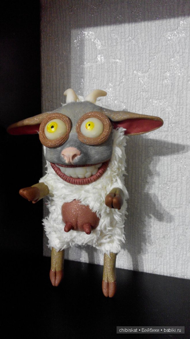 Коза-дереза. Игрушка ручной работы (фото 4)