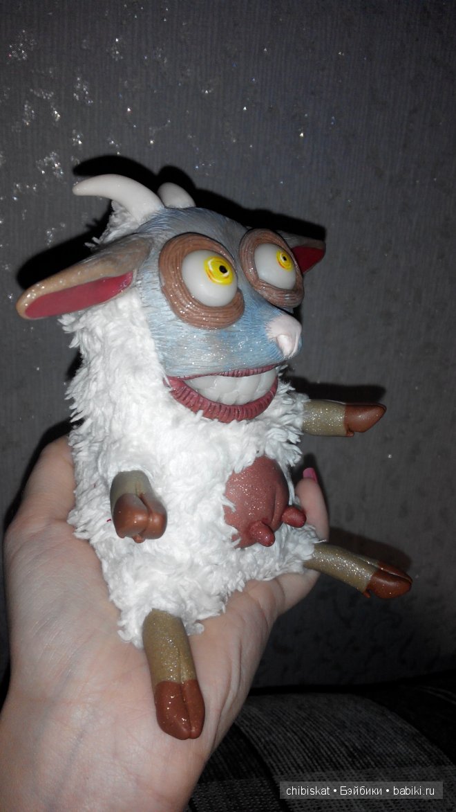 Коза-дереза. Игрушка ручной работы (фото 3)