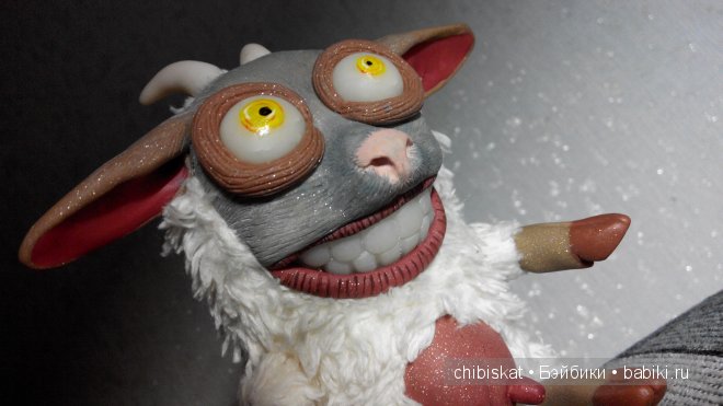 Коза-дереза. Игрушка ручной работы (фото 2)