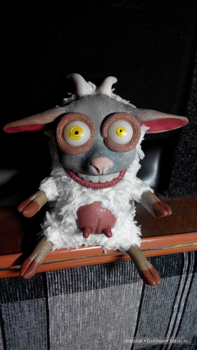 Коза-дереза. Игрушка ручной работы