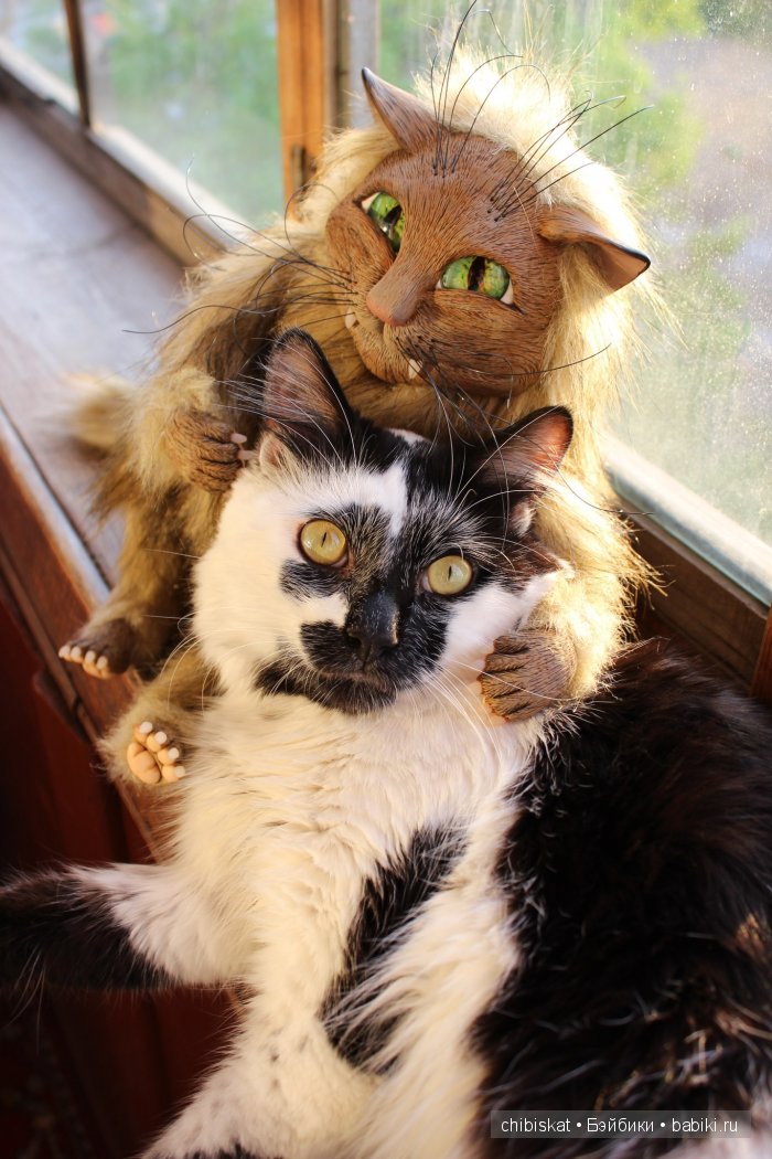 Рыжий Кот Бориска, игрушка ручной работы (фото 9)