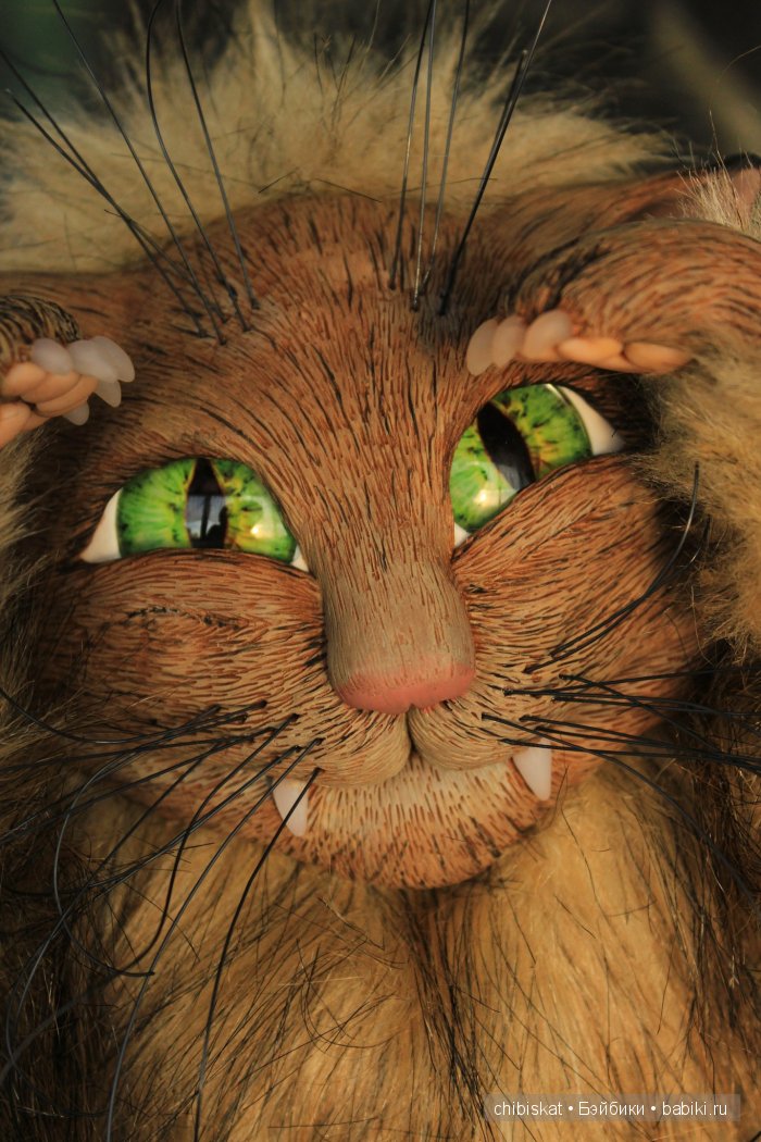 Рыжий Кот Бориска, игрушка ручной работы (фото 5)