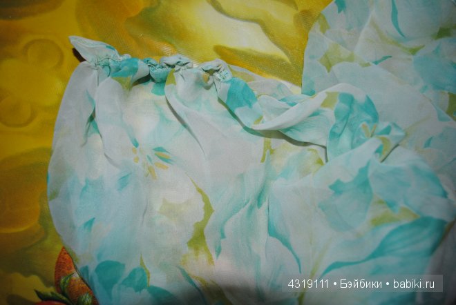 Плащ или накидка из шифона для любых кукол. Обработка краев швом "американка". Отделка ниткой-резинкой. Подробно. Просто