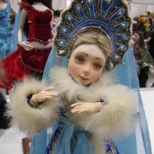 Расскажи, Снегурочка, где была? - На Тишинке я была, Вас я в гости позвала. Выставка - Международный Салон кукол 2016