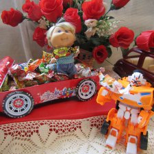 Я говорю "Тобот", подразумеваю "машинка". Я говорю "машинка", подразумеваю "Тобот"