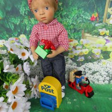 Все из нашего района уважают почтальона. Люк Sylvia Natterer и его набор Лего Дупло 5638 "Почтальон"