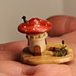 Домики, домики, домики Авторские игрушки из дерева Геннадия Ефимова