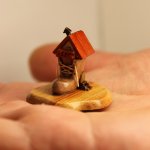 Домики, домики, домики 2. Авторские игрушки из дерева Геннадия Ефимова