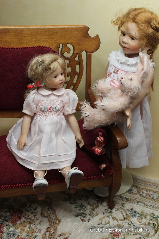 Диванные посиделки — Мебель для кукол и домиков: фото (фото 8)
