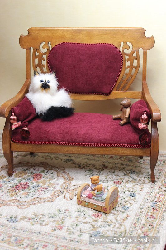 Диванные посиделки — Мебель для кукол и домиков: фото