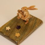 Я люблю тебя до луны и обратно, миниатюра для кукол Геннадия Ефимова