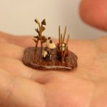 Мишки-малышки, миниатюра для кукол Геннадия Ефимова