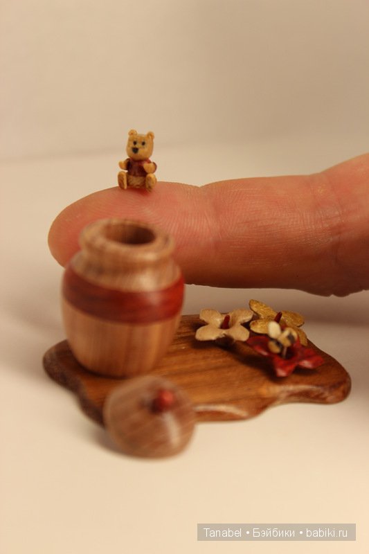 Миниатюра для кукол - Меда много не бывает (фото 7)