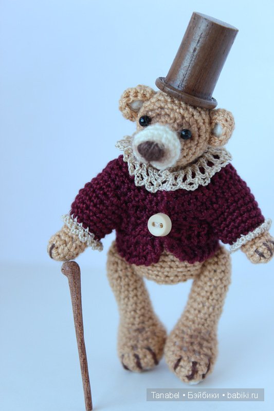 Мой первый вязаный топтыгин (фото 9)